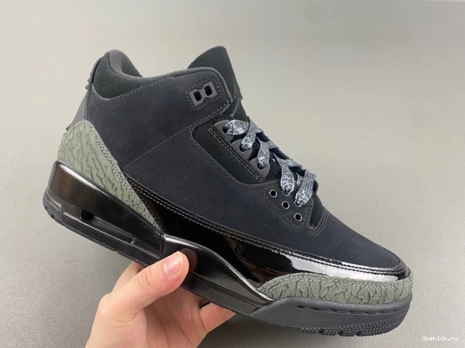 One Kick Retro CK9246-168 Air Jordan 3 Black Cat 0722